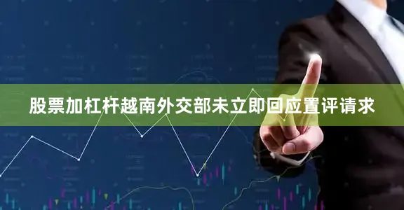 股票加杠杆　　越南外交部未立即回应置评请求