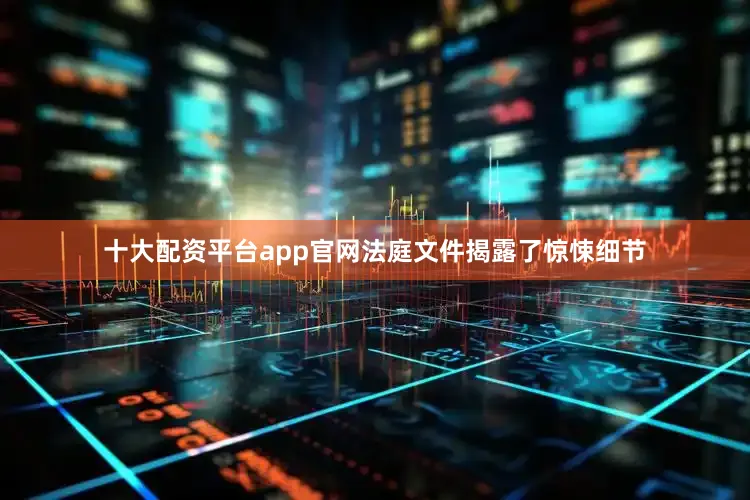 十大配资平台app官网法庭文件揭露了惊悚细节